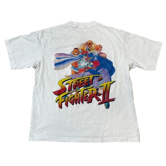 Uniqlo Capcom 40th Anniversary UT Street Fighter II Shirt Men's M - Picture 1 of 12